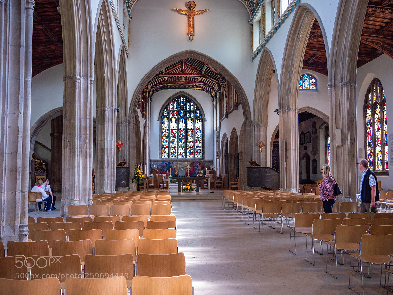 Panasonic Lumix DMC-GX8 sample photo. Interior of chelmsford cathedral photography