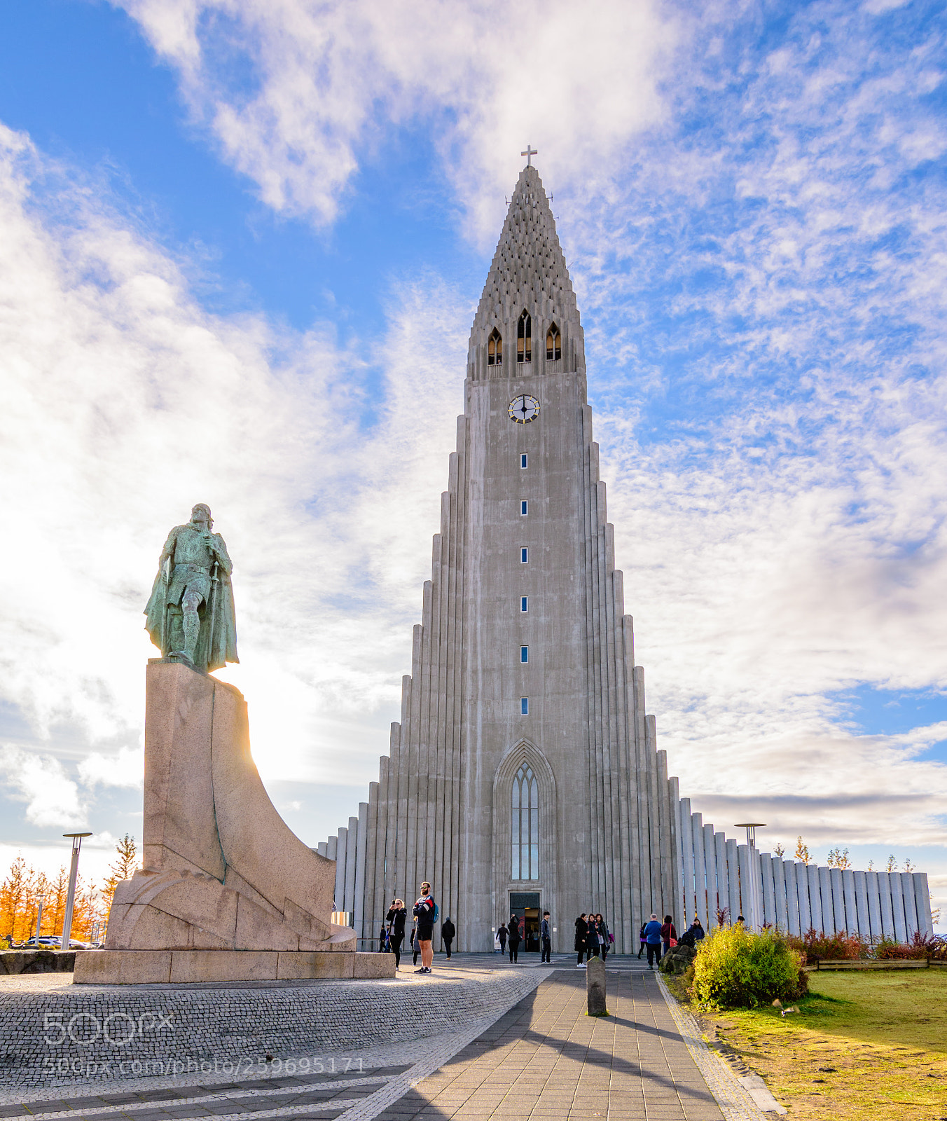 Nikon D5500 sample photo. Hallgrimskirkja photography