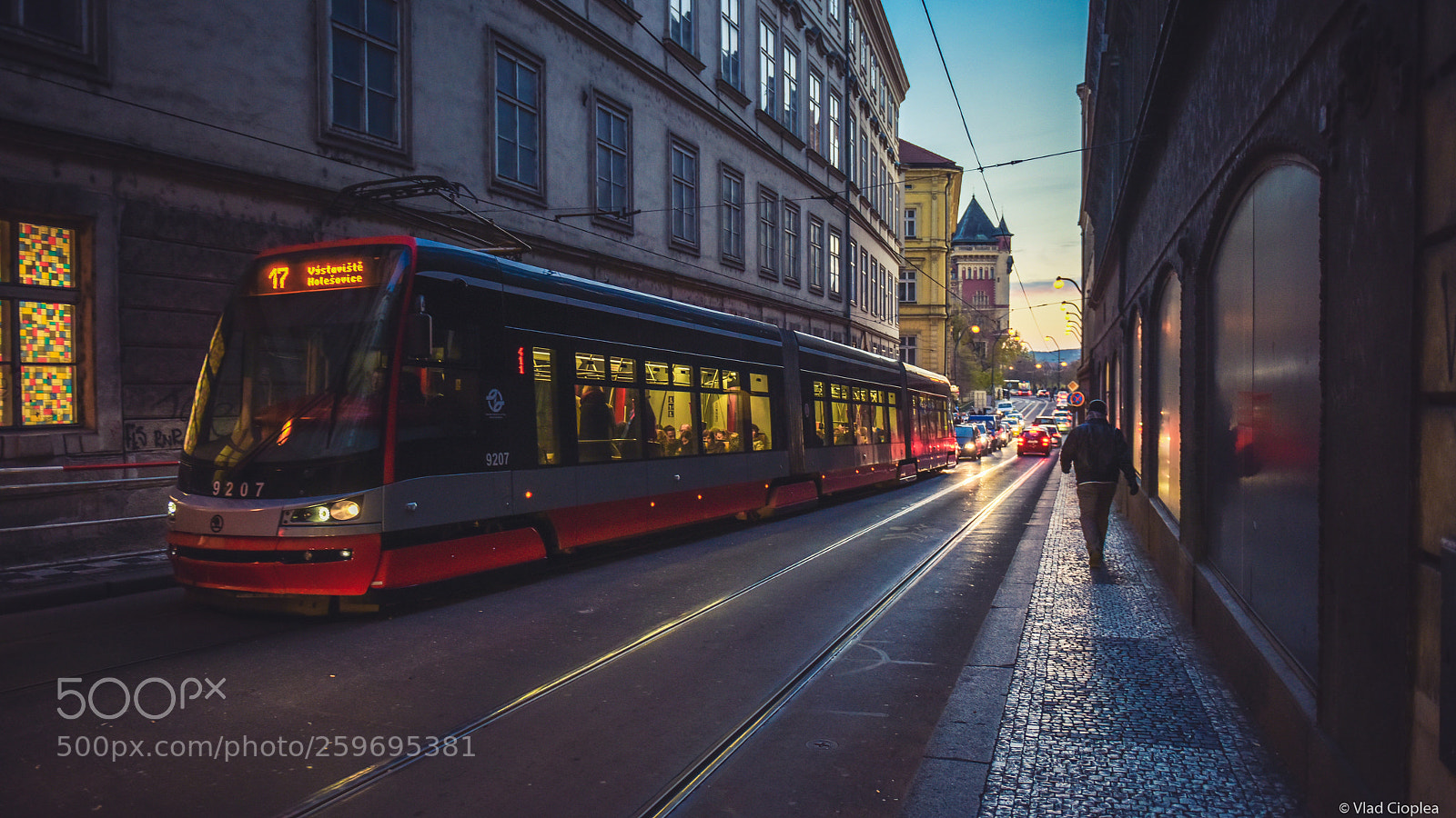 Nikon D810 sample photo. Magic hour in prague photography