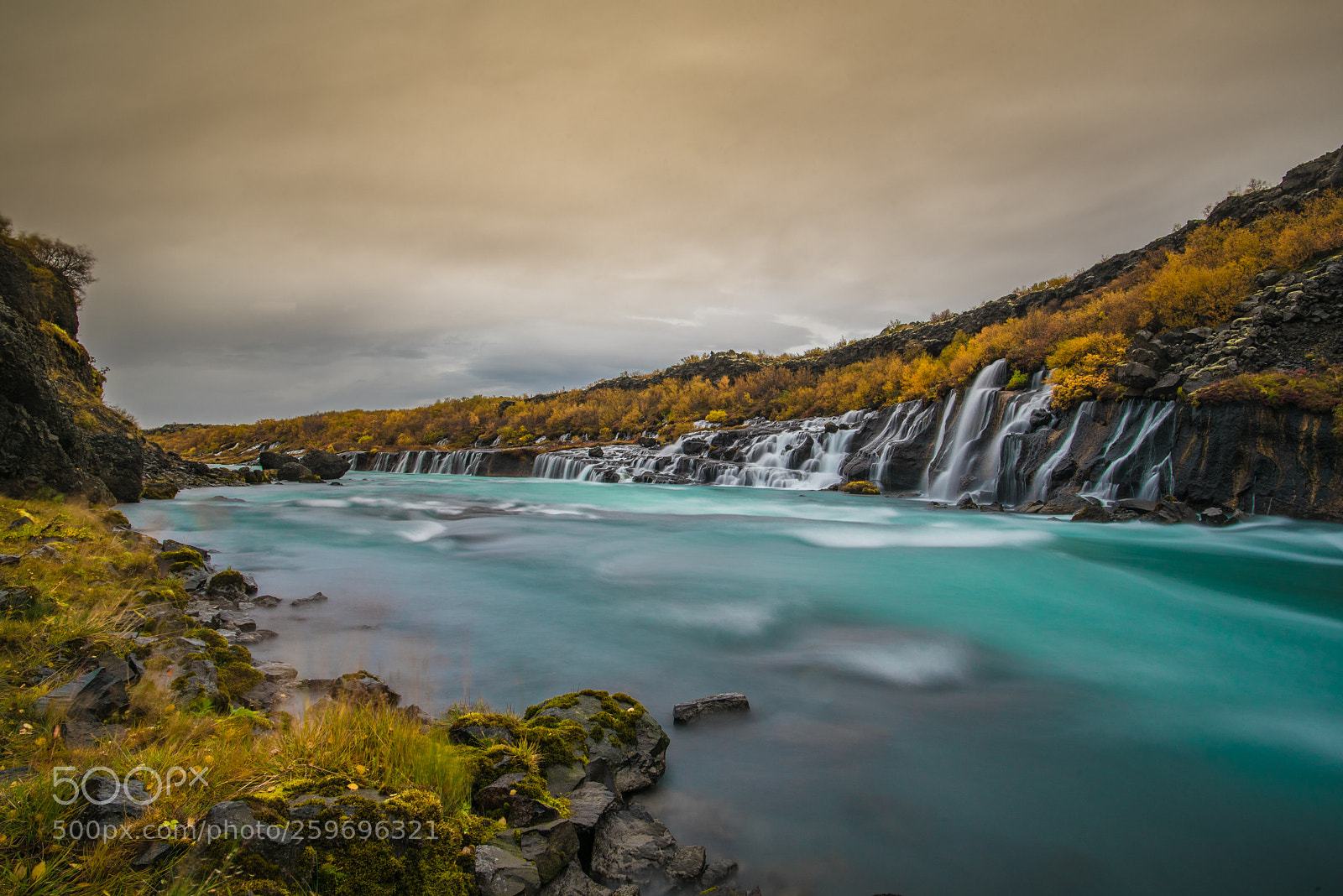 Nikon D750 sample photo. Hraunfossar / iceland photography
