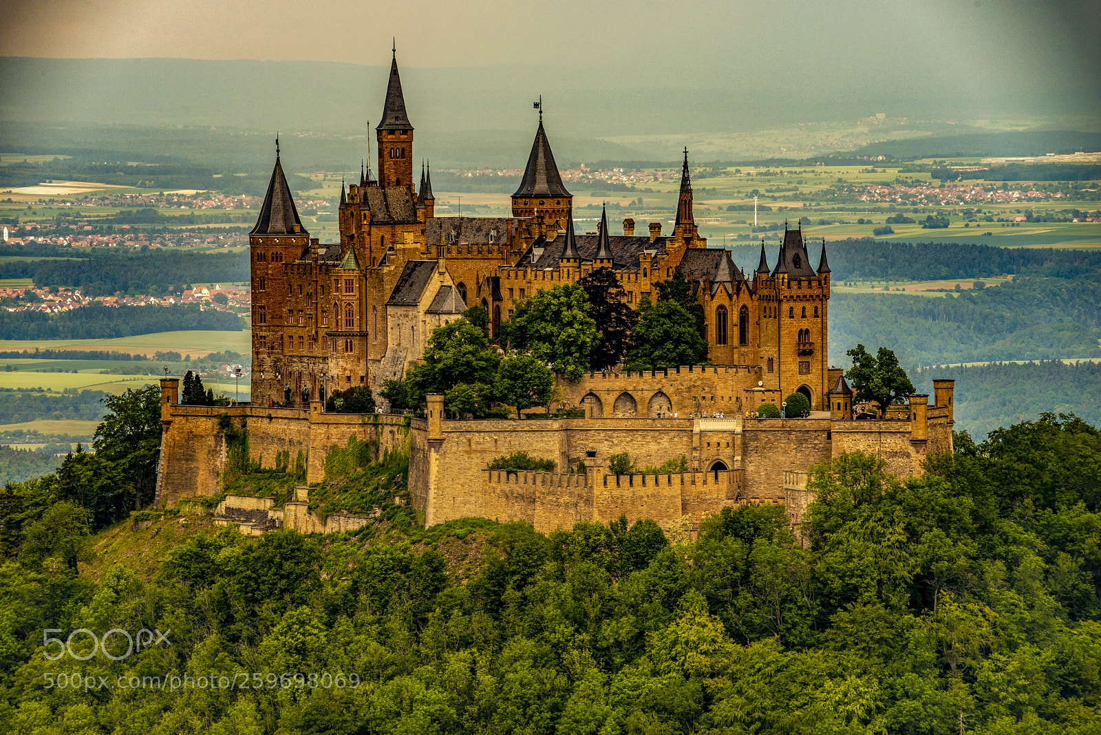 Nikon D800 sample photo. Hohenzollern castle - tele photography