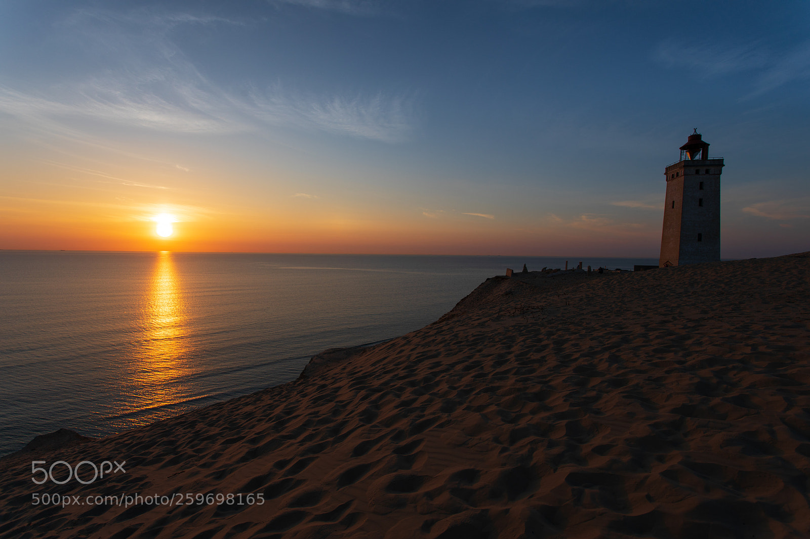 Canon EOS 5D Mark IV sample photo. Rudbjerg knude lighthouse photography