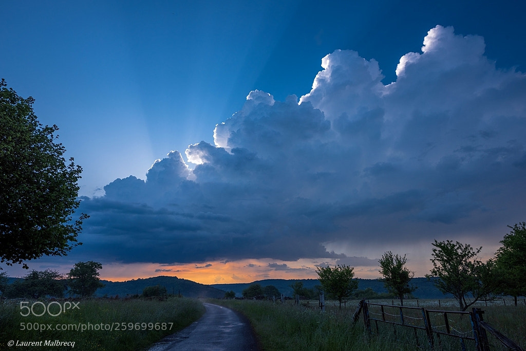 Nikon D810 sample photo. Ciel d'orage photography