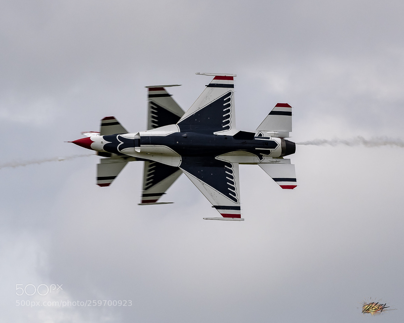 Nikon D500 sample photo. Usaf thunderbirds photography