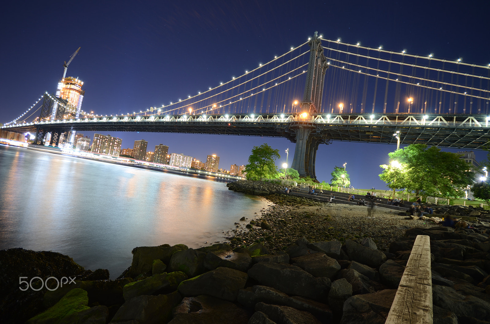 Sigma 10-20mm F4-5.6 EX DC HSM sample photo. Manhattan bridge photography