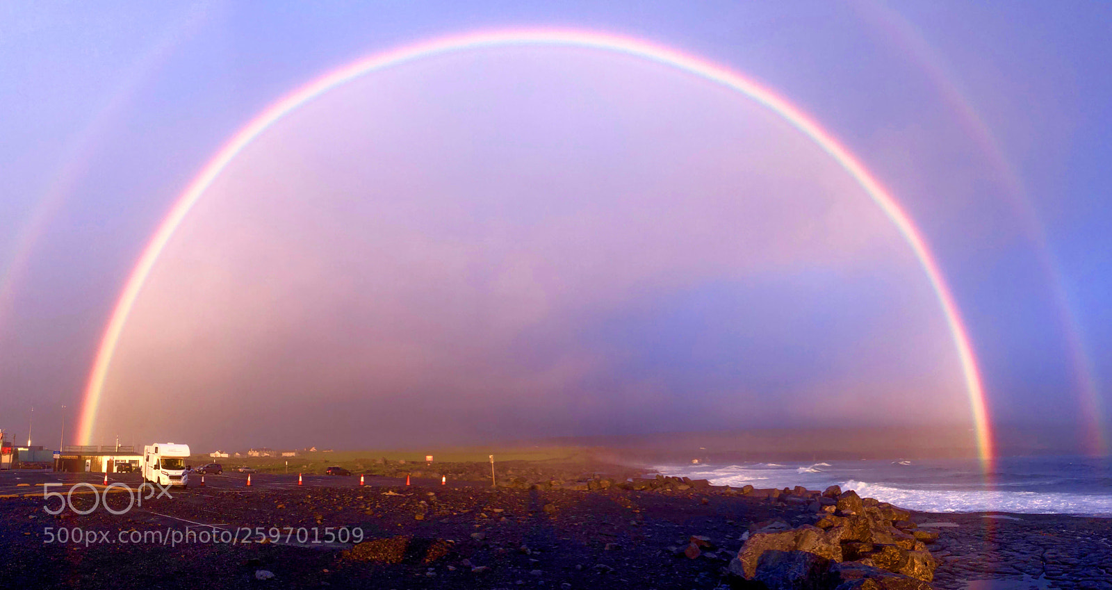 Apple iPhone X sample photo. Magic double rainbow photography
