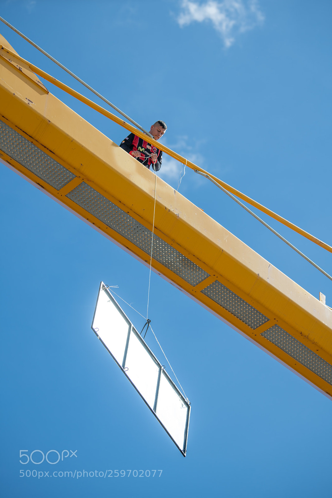 Nikon D850 sample photo. Special use of crane photography