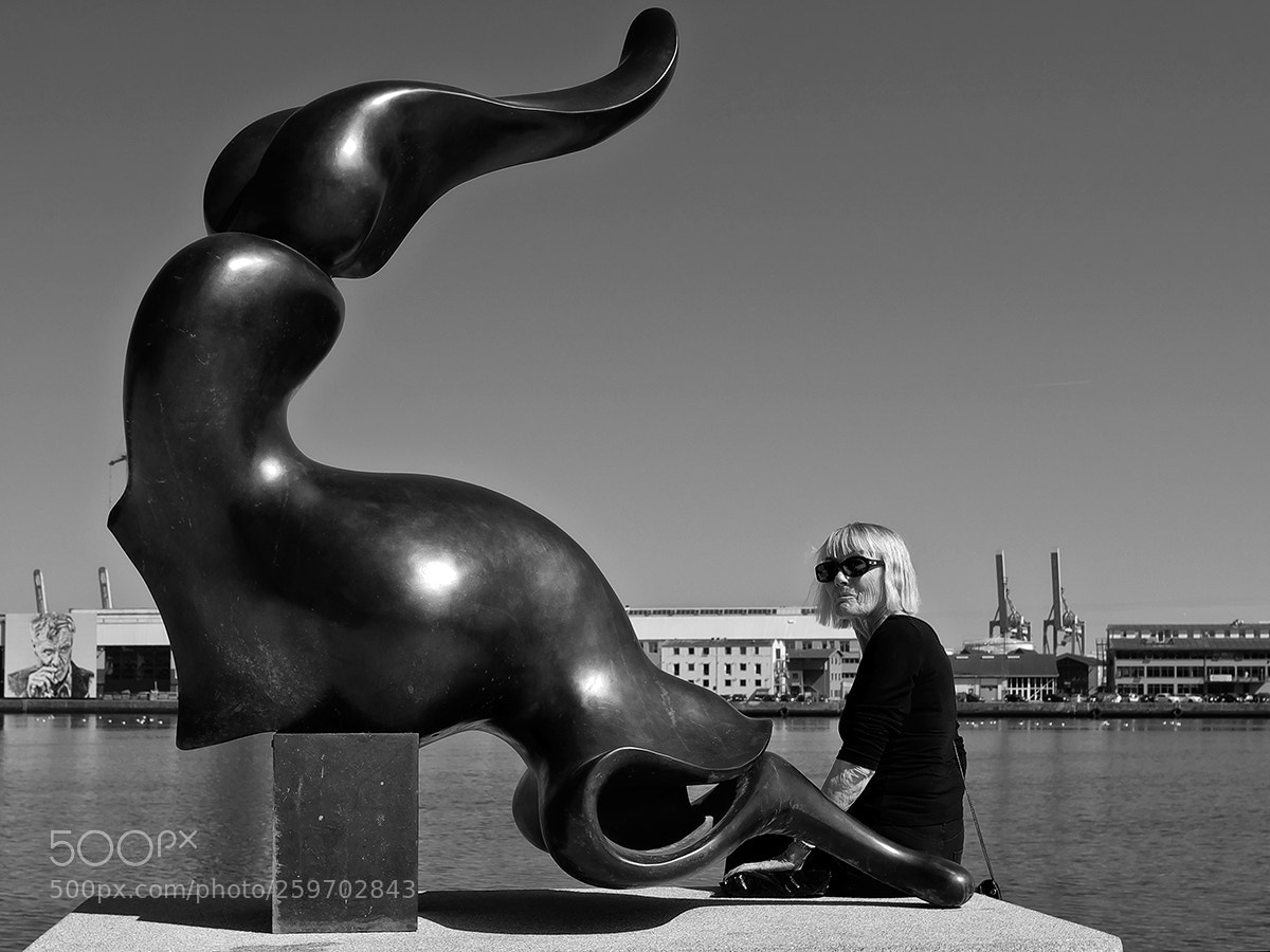Fujifilm X-Pro2 sample photo. Harbour sculpture photography