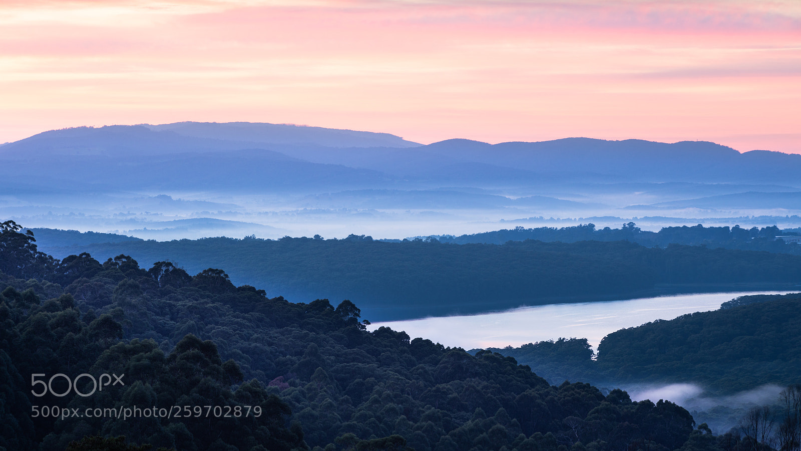 Canon EOS 5D Mark IV sample photo. Sunrise over dandenong ranges photography