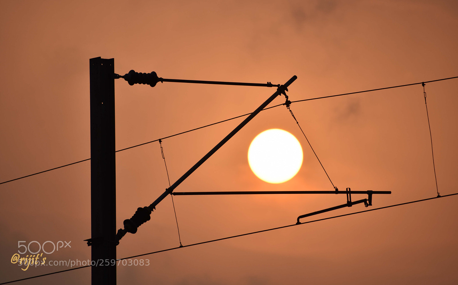 Nikon D3400 sample photo. Trapped in railwire photography