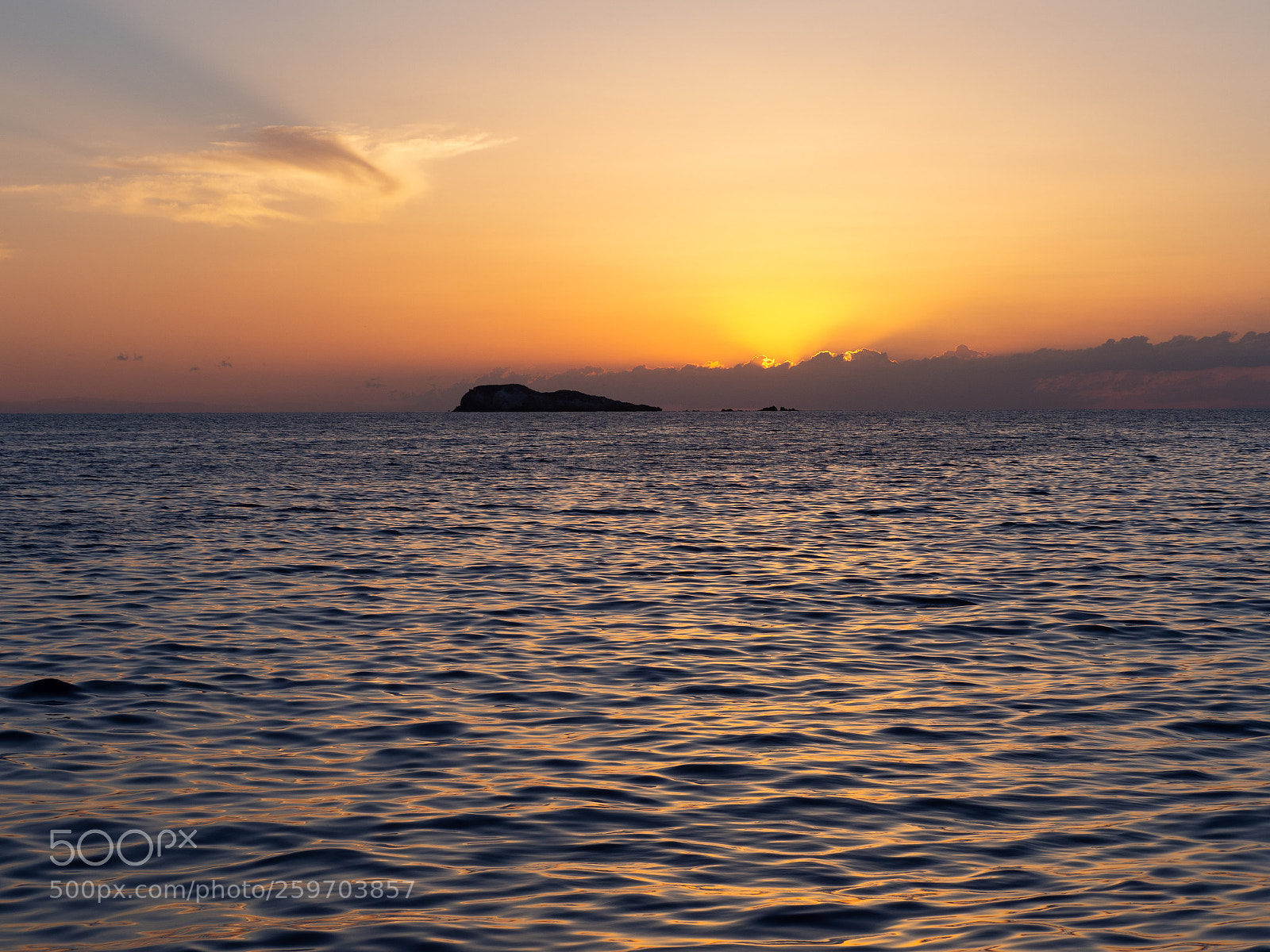 Olympus OM-D E-M10 II sample photo. Sunrise in panarea photography