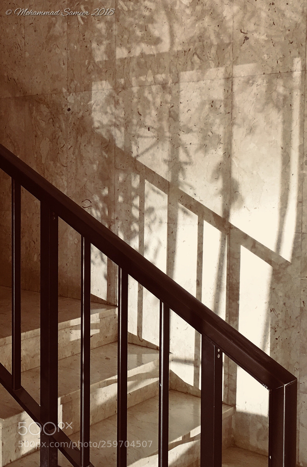 Apple iPhone 6s Plus sample photo. Staircase shadow photography