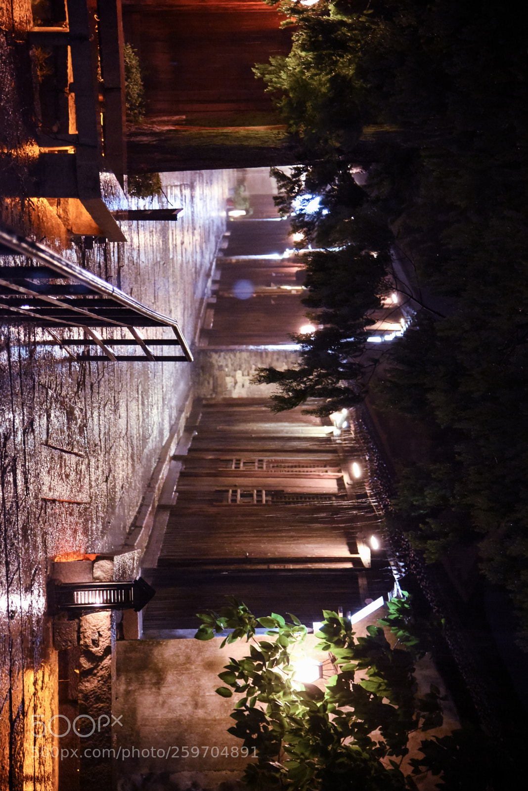 Nikon D750 sample photo. 古镇雨夜 photography