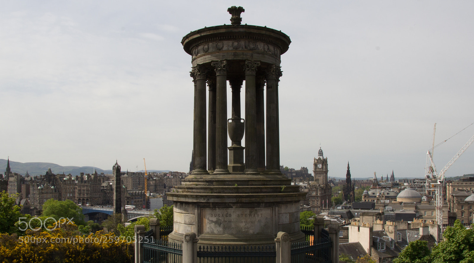 Canon EOS 60D sample photo. View from calton hill photography