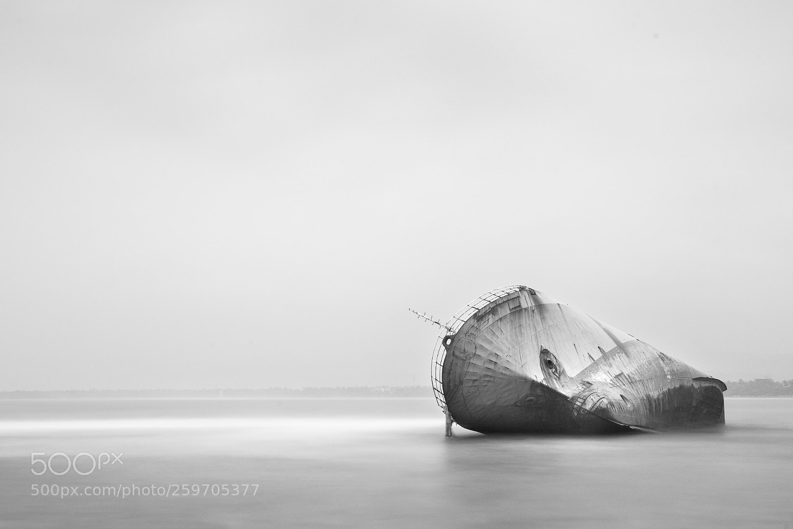 Nikon D750 sample photo. Barco hundido en pangagaran photography