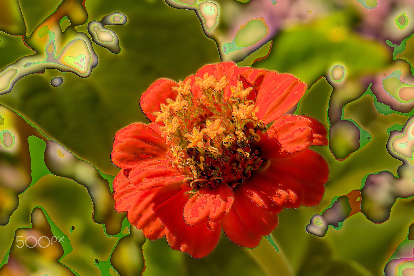 Sony SLT-A65 (SLT-A65V) sample photo. Abstract spring flower photography