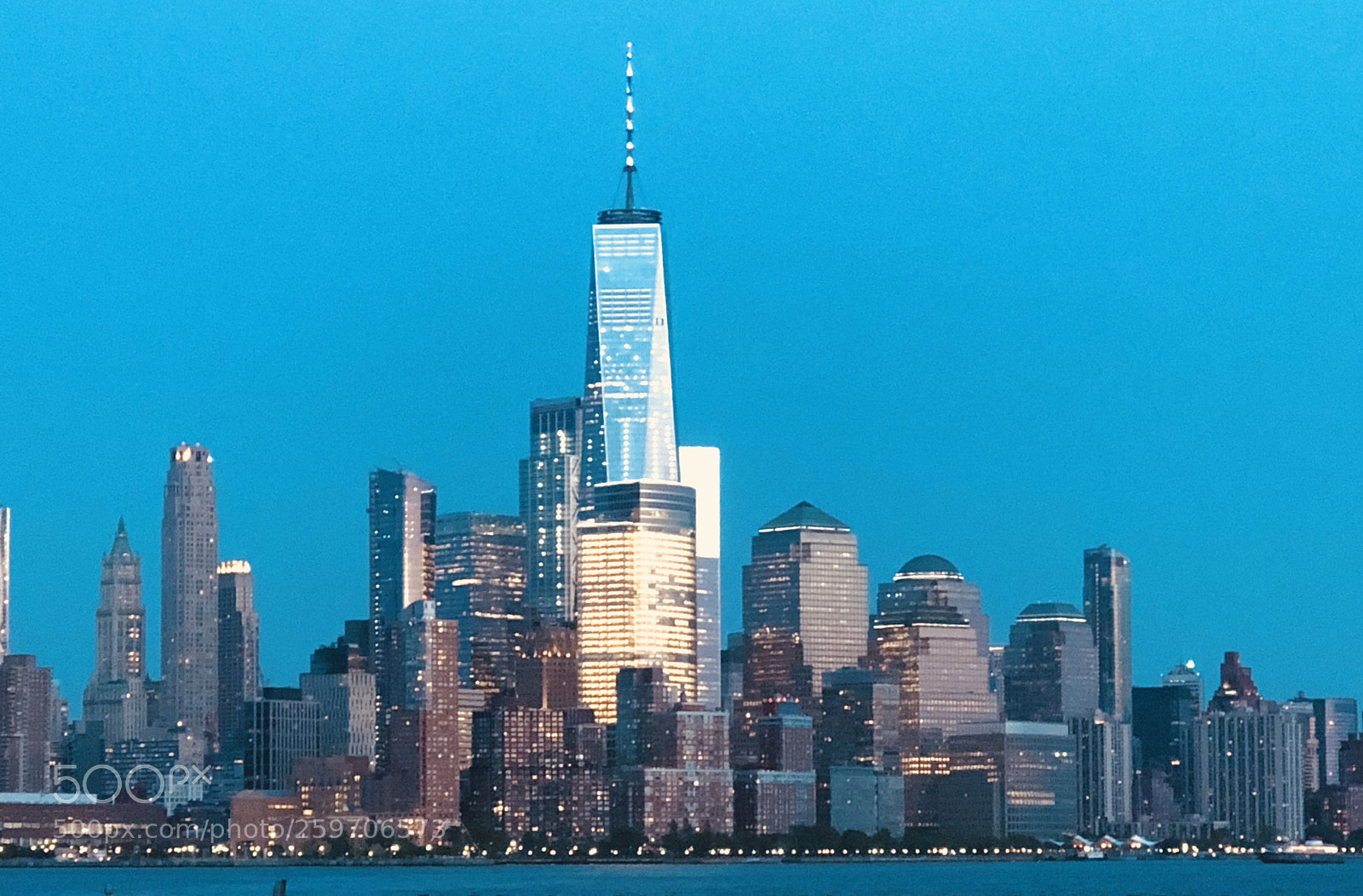 Apple iPhone X sample photo. New york skyline photography