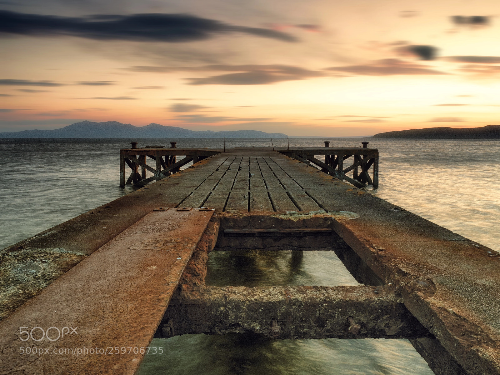 Olympus OM-D E-M5 II sample photo. Portencross pier scotland photography