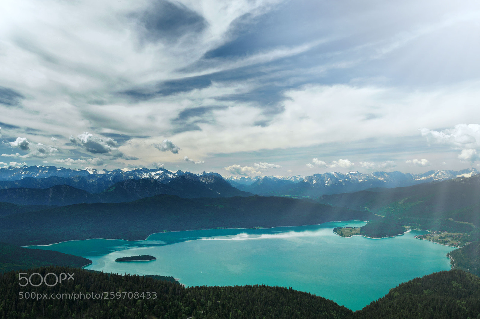 Olympus OM-D E-M5 II sample photo. Walchensee photography