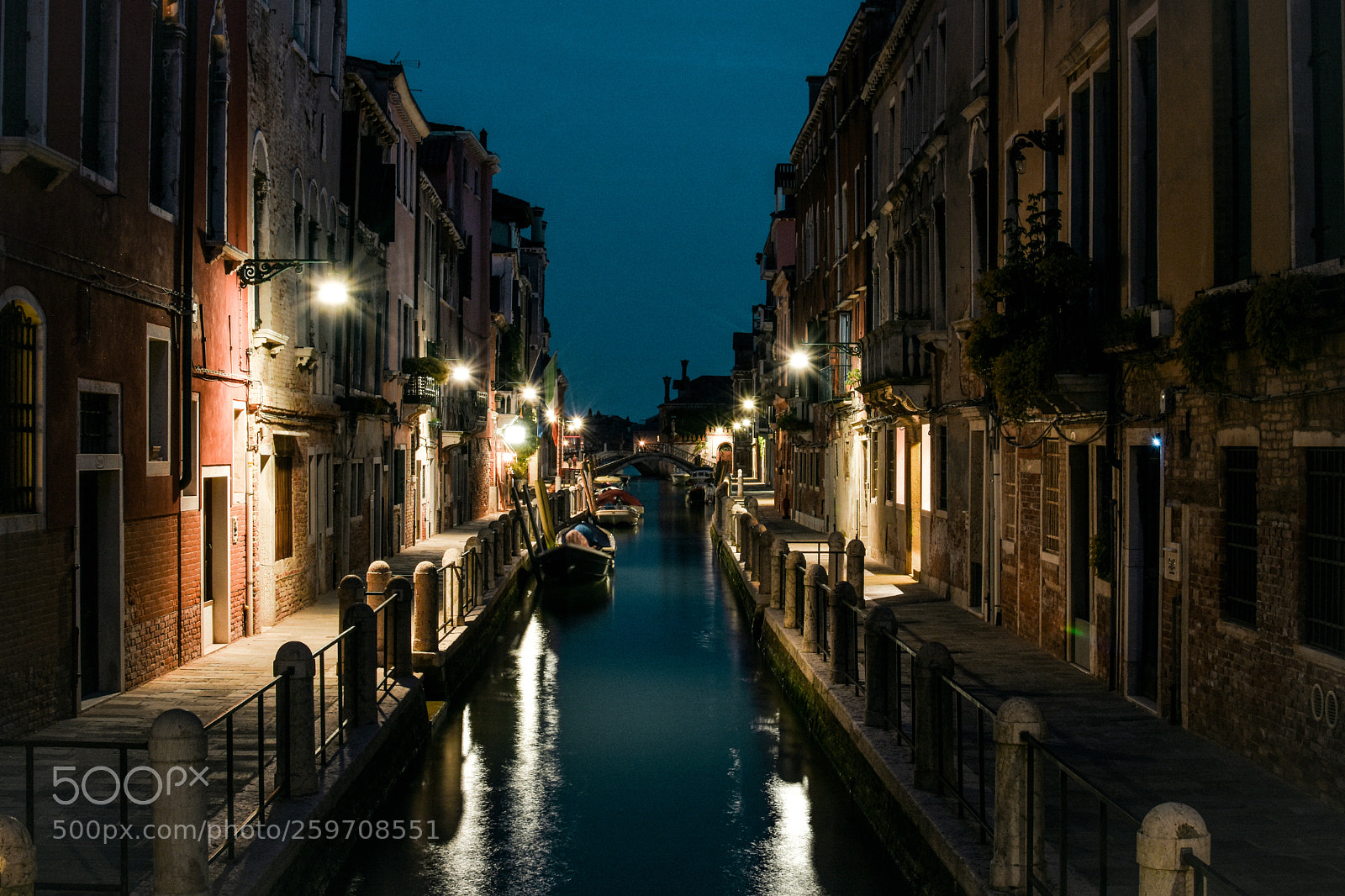 Nikon D7200 sample photo. Venice by night photography