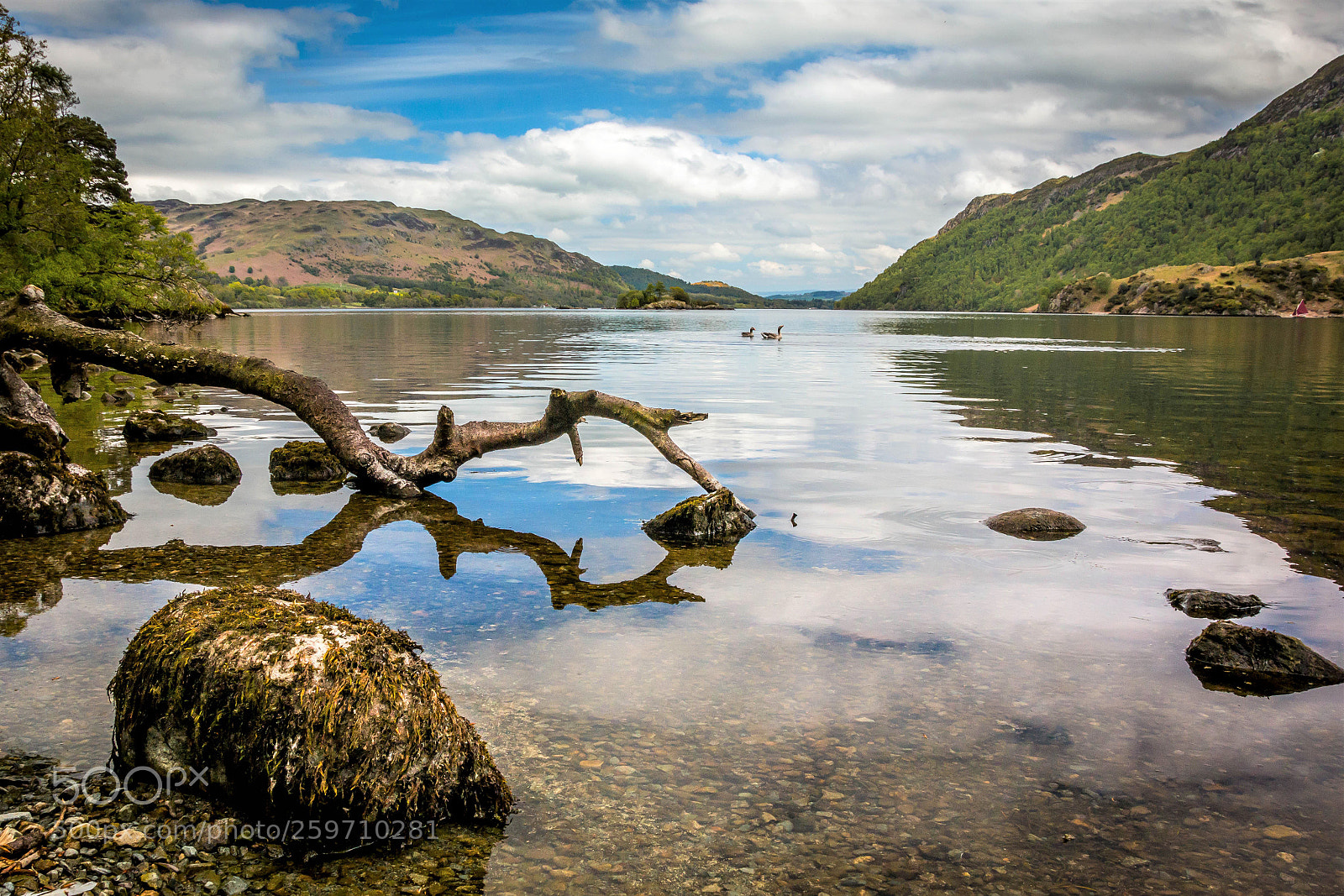 Canon EOS 70D sample photo. The shore of ullswater photography