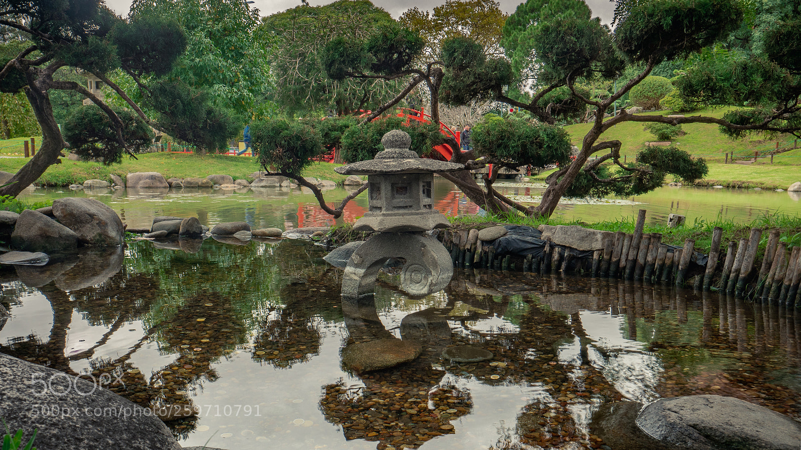 Panasonic Lumix DMC-G7 sample photo. Japanese pond photography