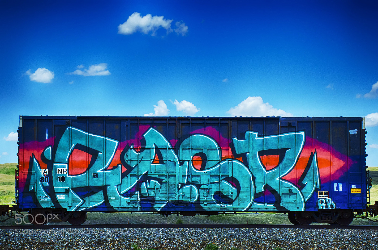 Nikon D7000 sample photo. Graffiti riding the rails 11 photography