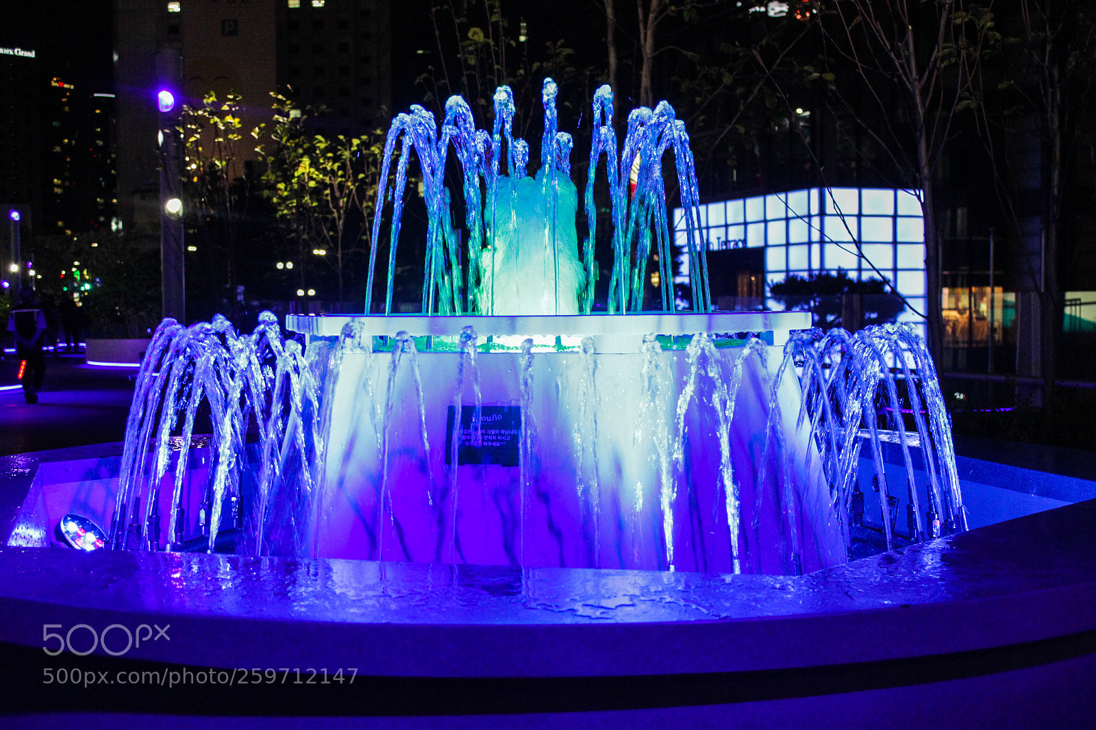 Canon EOS 600D (Rebel EOS T3i / EOS Kiss X5) sample photo. Beauty fountain in seoullo photography