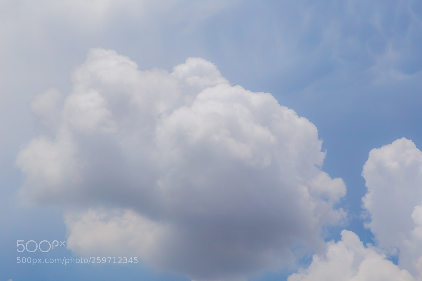 Canon EOS 6D sample photo. Cloud on the blue photography
