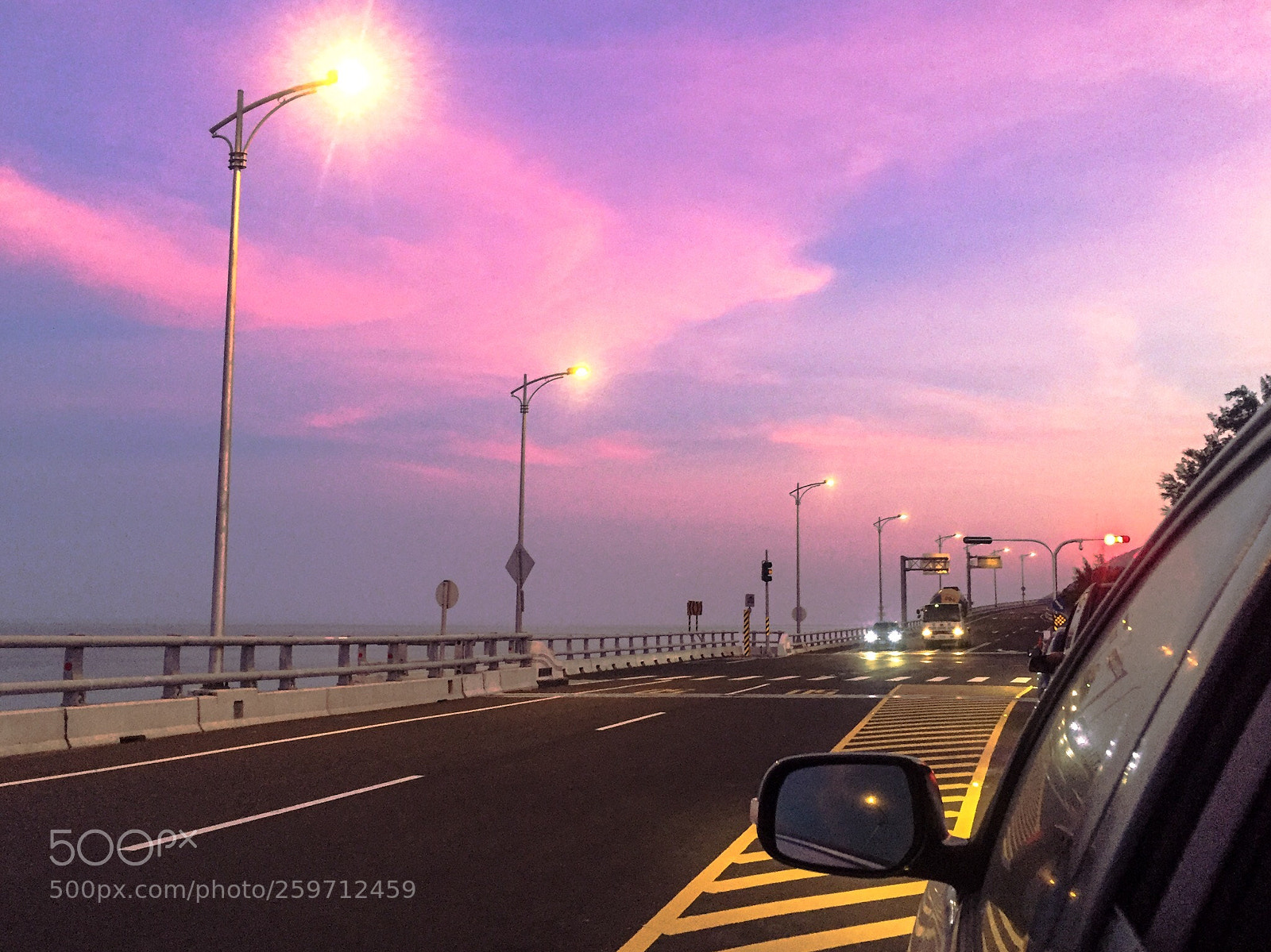 Apple iPhone 6 sample photo. Pink sunset  photography
