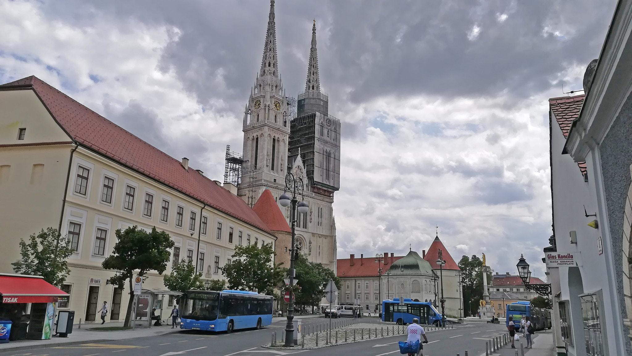 HUAWEI PRA-LX1 sample photo. Zagreb city - cathedral on kaptol photography