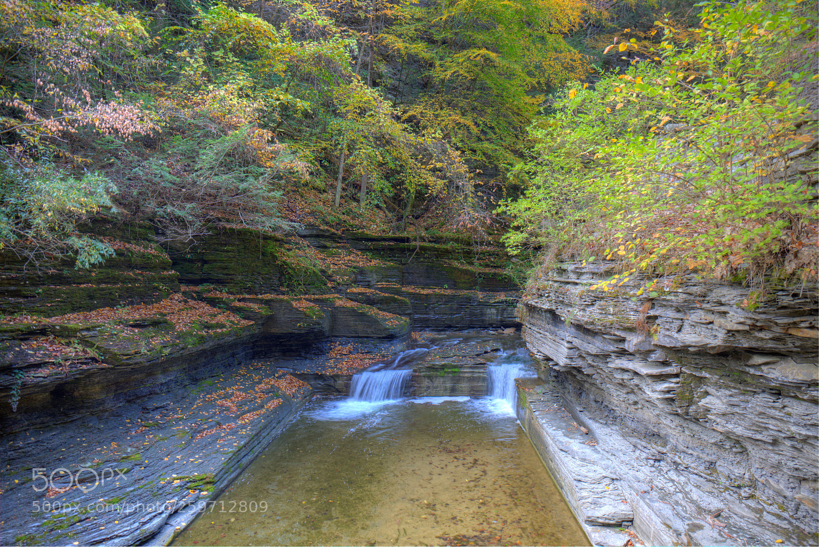 Canon EF 24-70mm F4L IS USM sample photo. Waterfall photography
