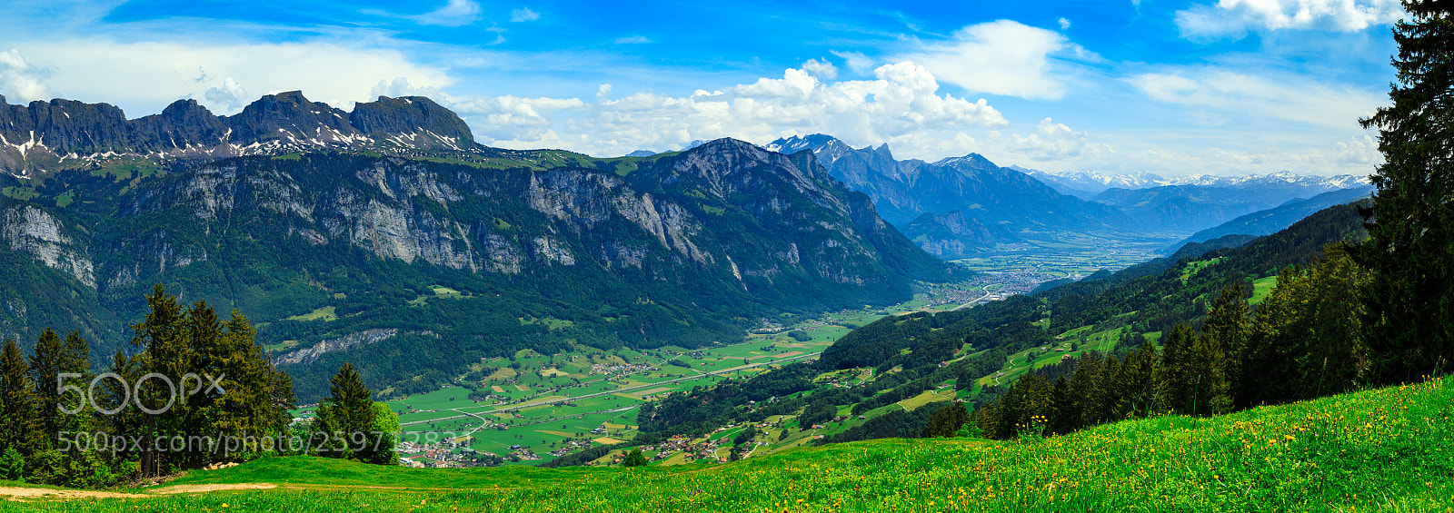Canon EOS 6D Mark II sample photo. Flumserberg panorama photography
