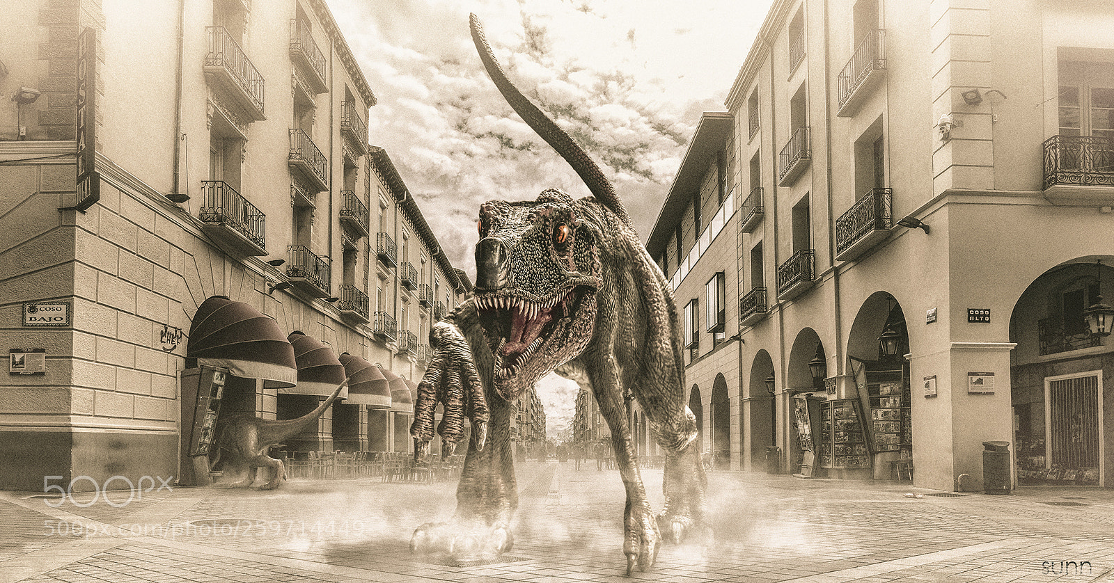 Nikon D750 sample photo. Dinosaurios en los porches photography