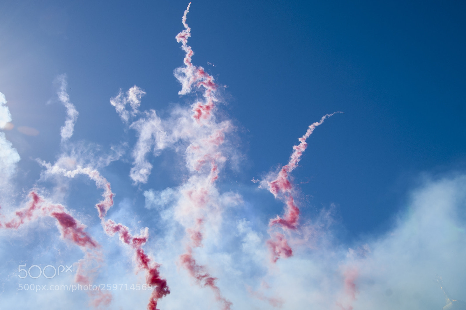 Nikon D40X sample photo. Red smoke photography
