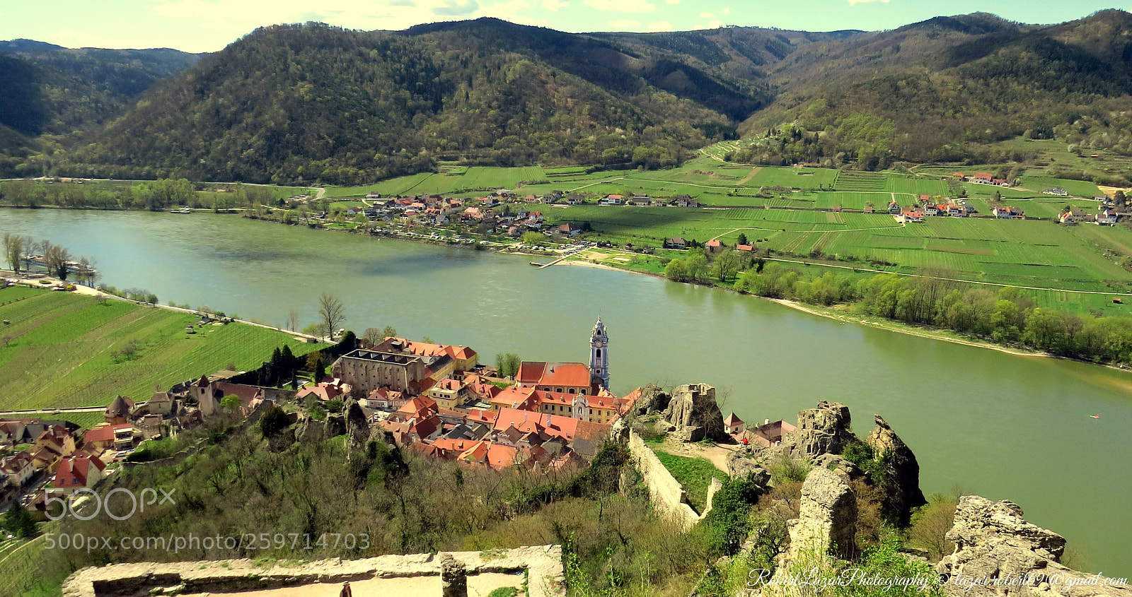 Canon PowerShot SX50 HS sample photo. Dürnstein & danube photography