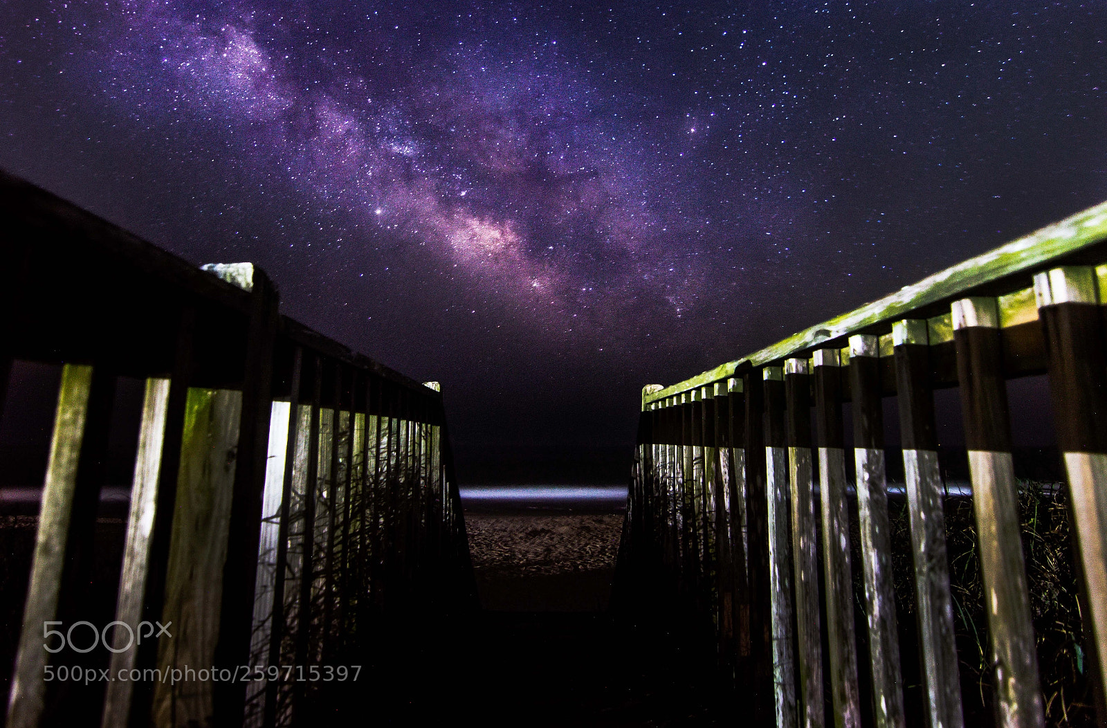 Nikon D3200 sample photo. Topsail stairs milkyway photography