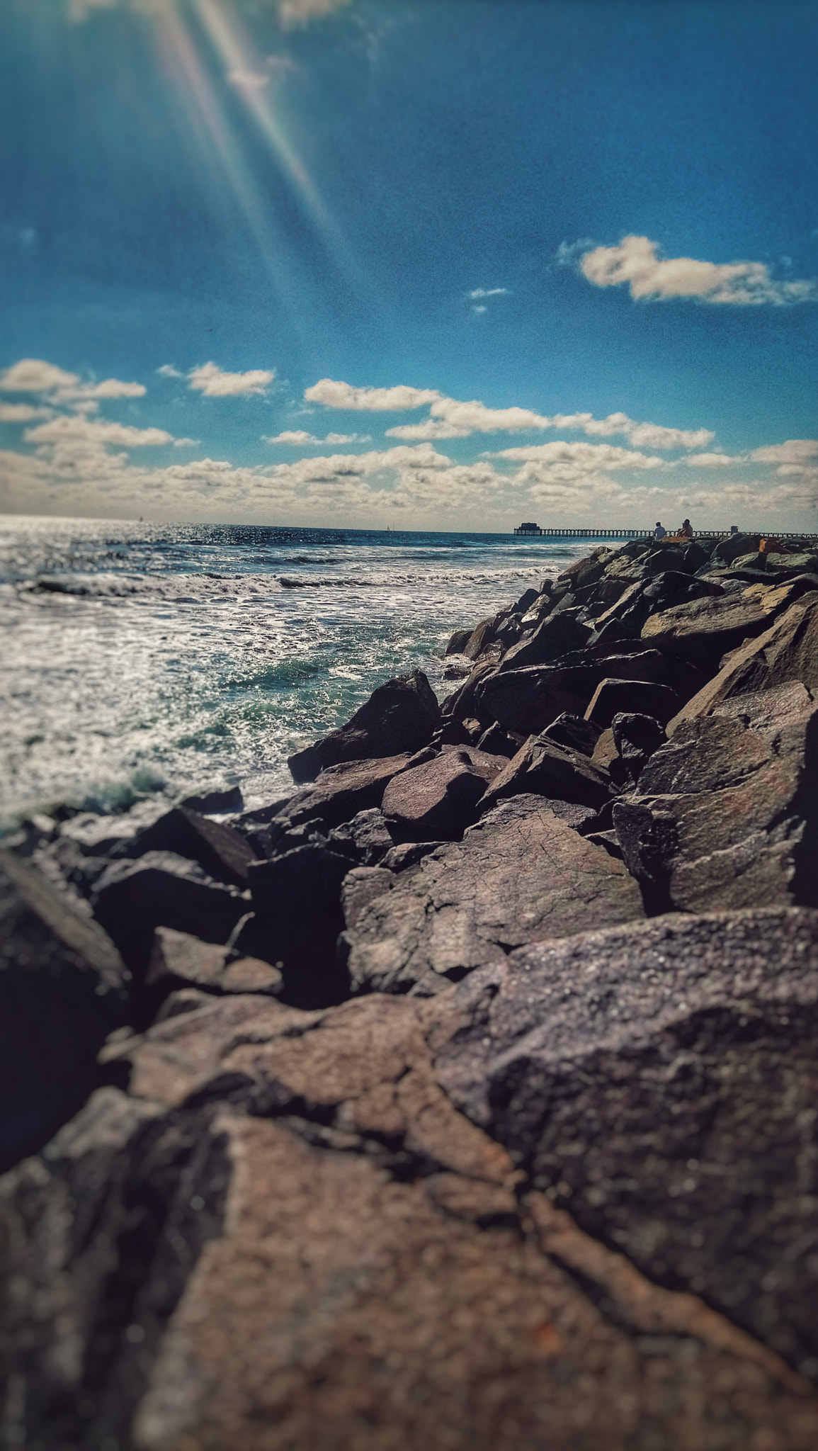 Sony Xperia XA1 Ultra sample photo. Beach front photography