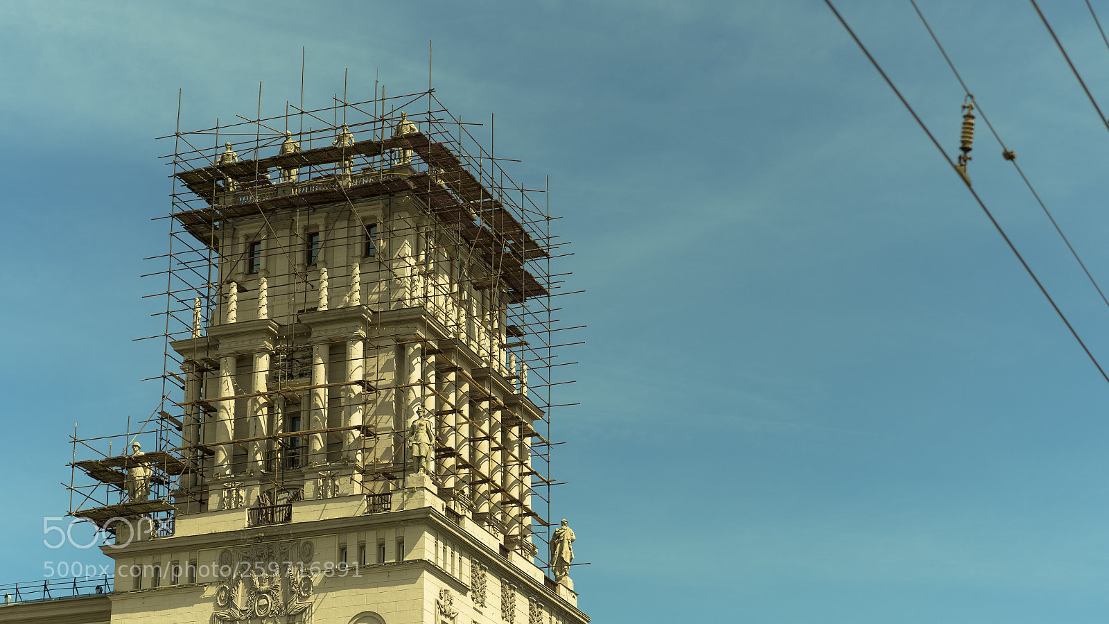 Sony a7R II sample photo. Building in moscow photography