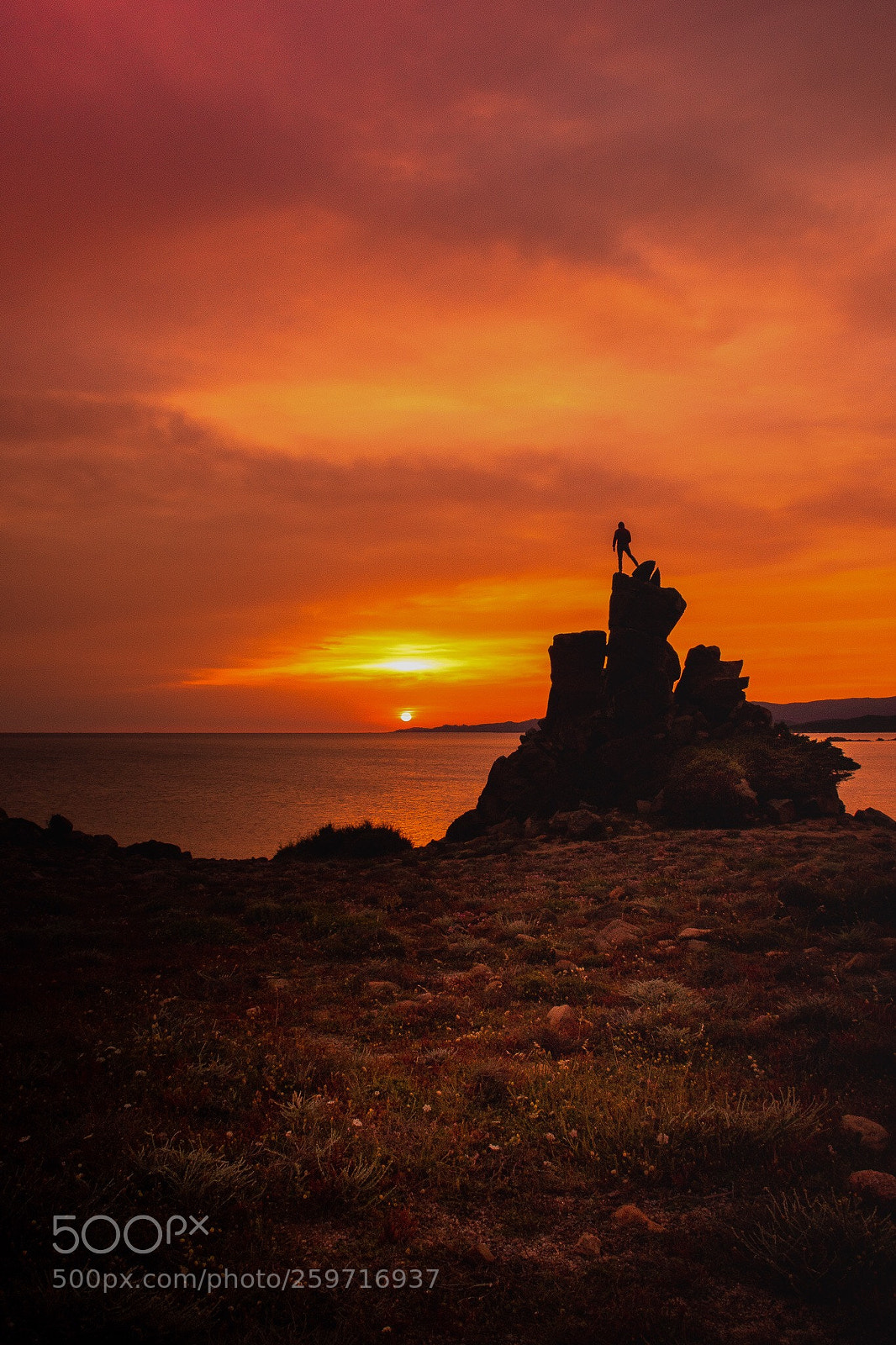 Nikon D7500 sample photo. Sunset corsica photography