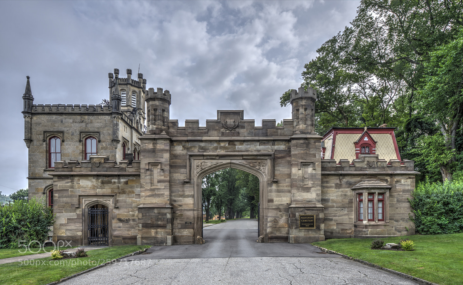 Nikon D800 sample photo. Allegheny cemetery photography