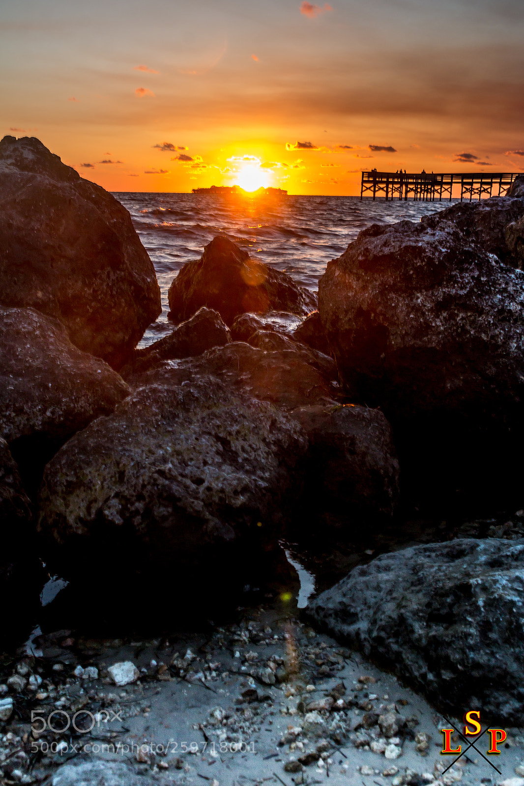 Canon EOS 70D sample photo. Gulf of mexico sunset photography