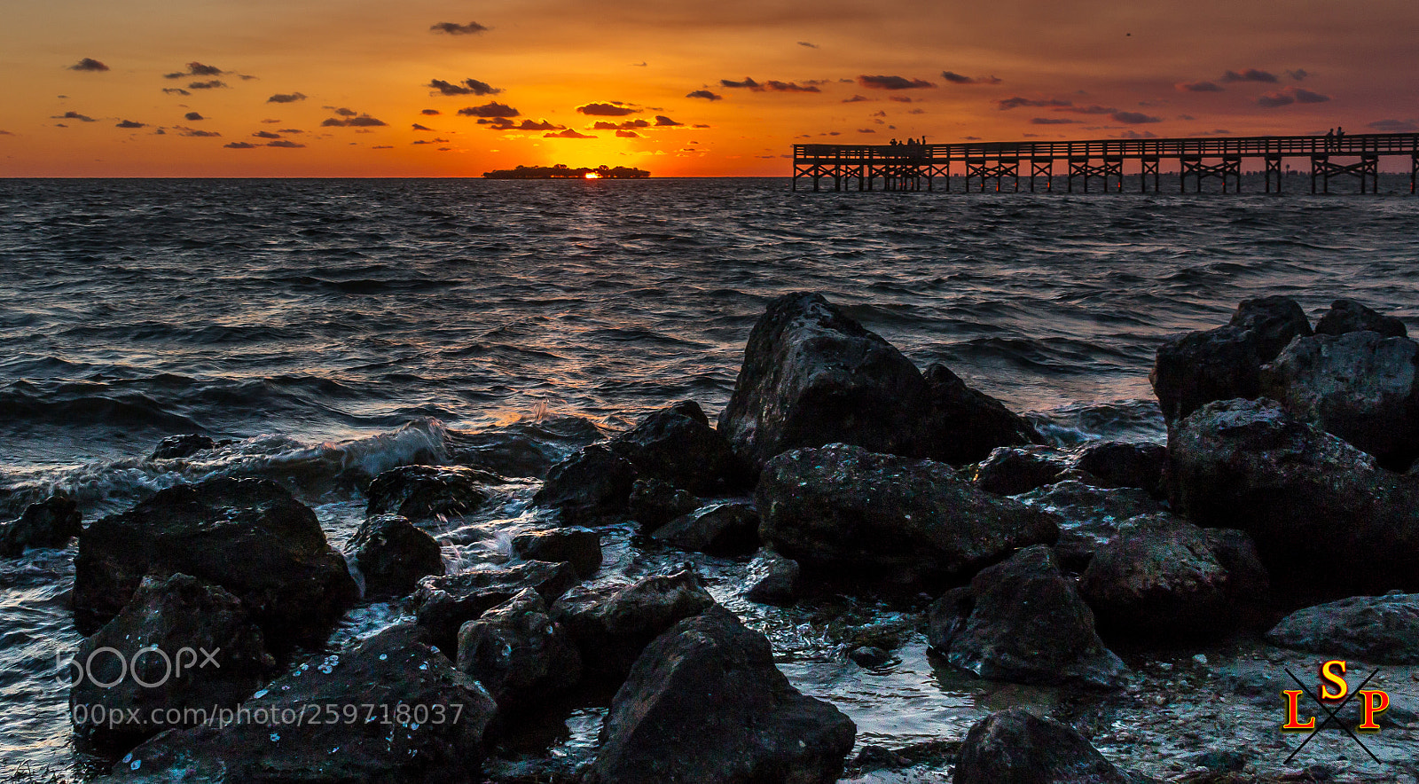 Canon EOS 70D sample photo. Gulf coast florida sunset photography
