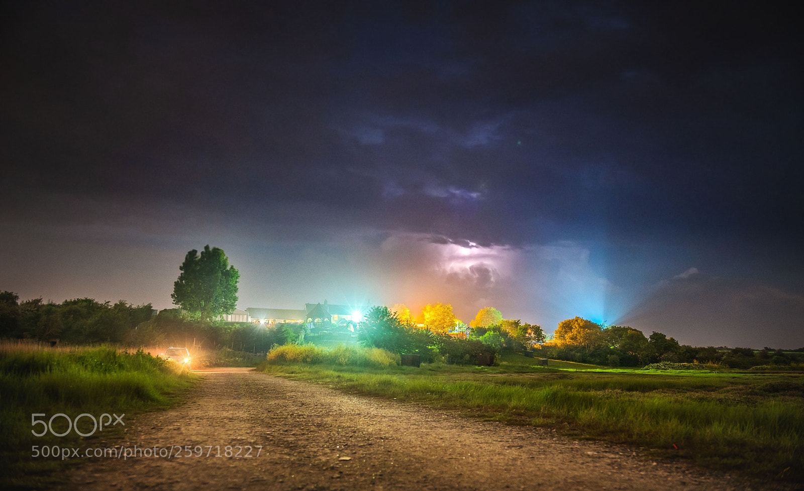 Pentax K-1 sample photo. Thunderstorm photography