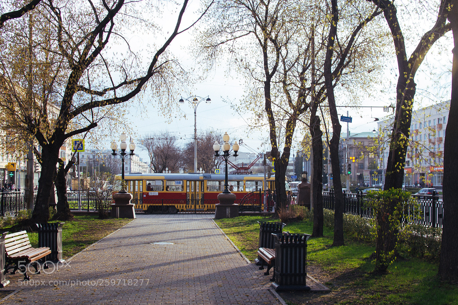 Nikon D3100 sample photo. Tram in the end photography