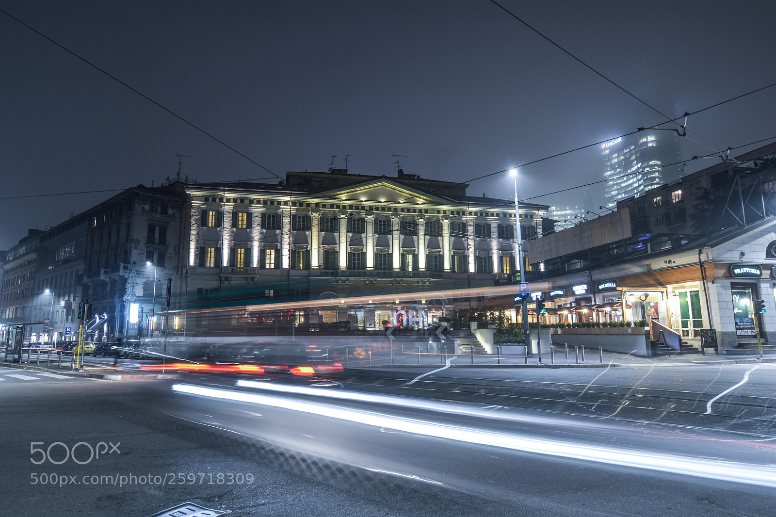 Nikon D7100 sample photo. Milan at night photography
