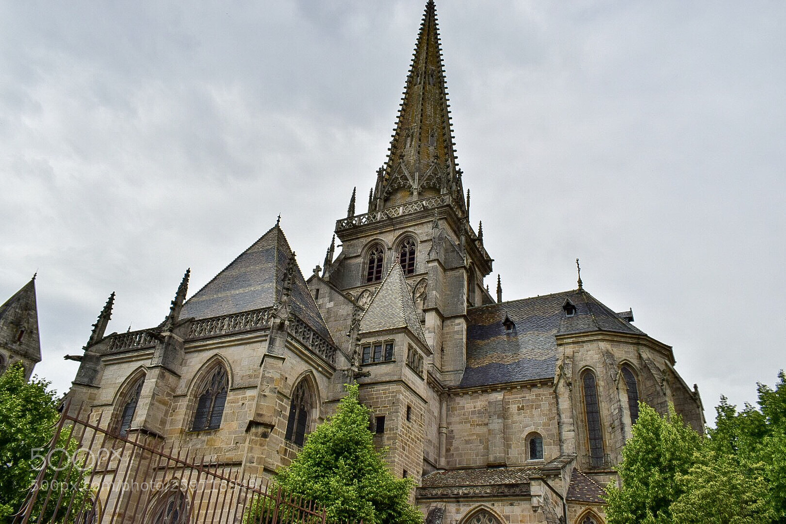 Nikon D5300 sample photo. Cathédrale autun.  photography