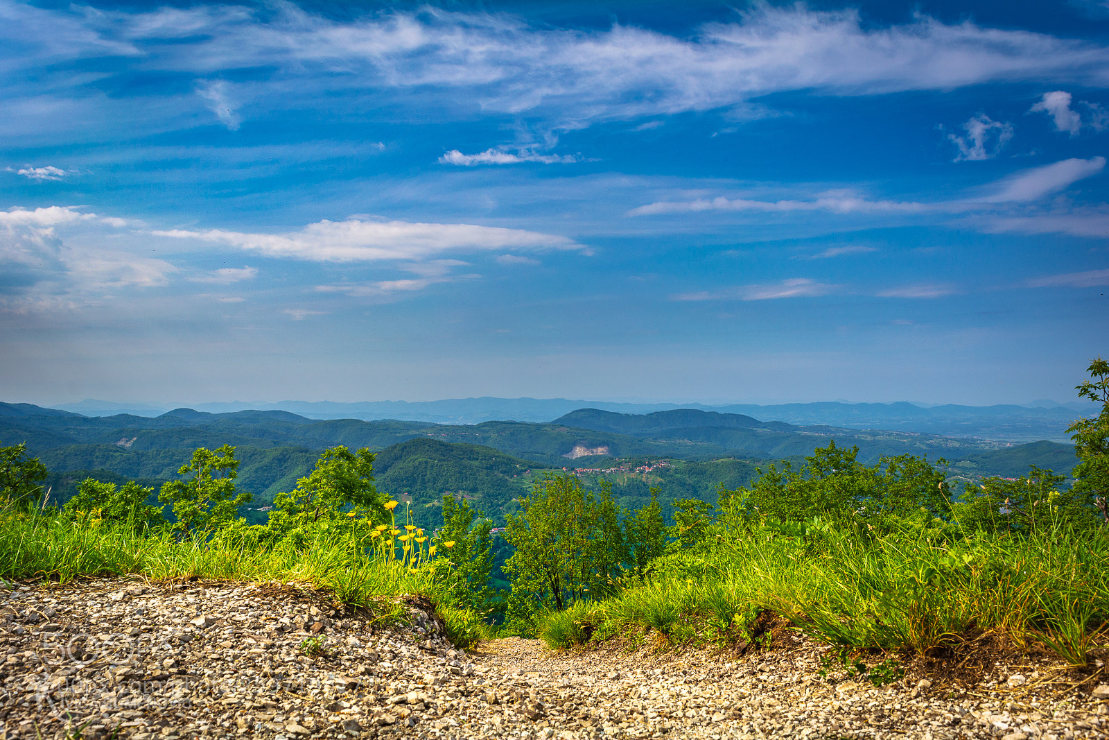 Nikon D5200 sample photo. View from mountain top photography