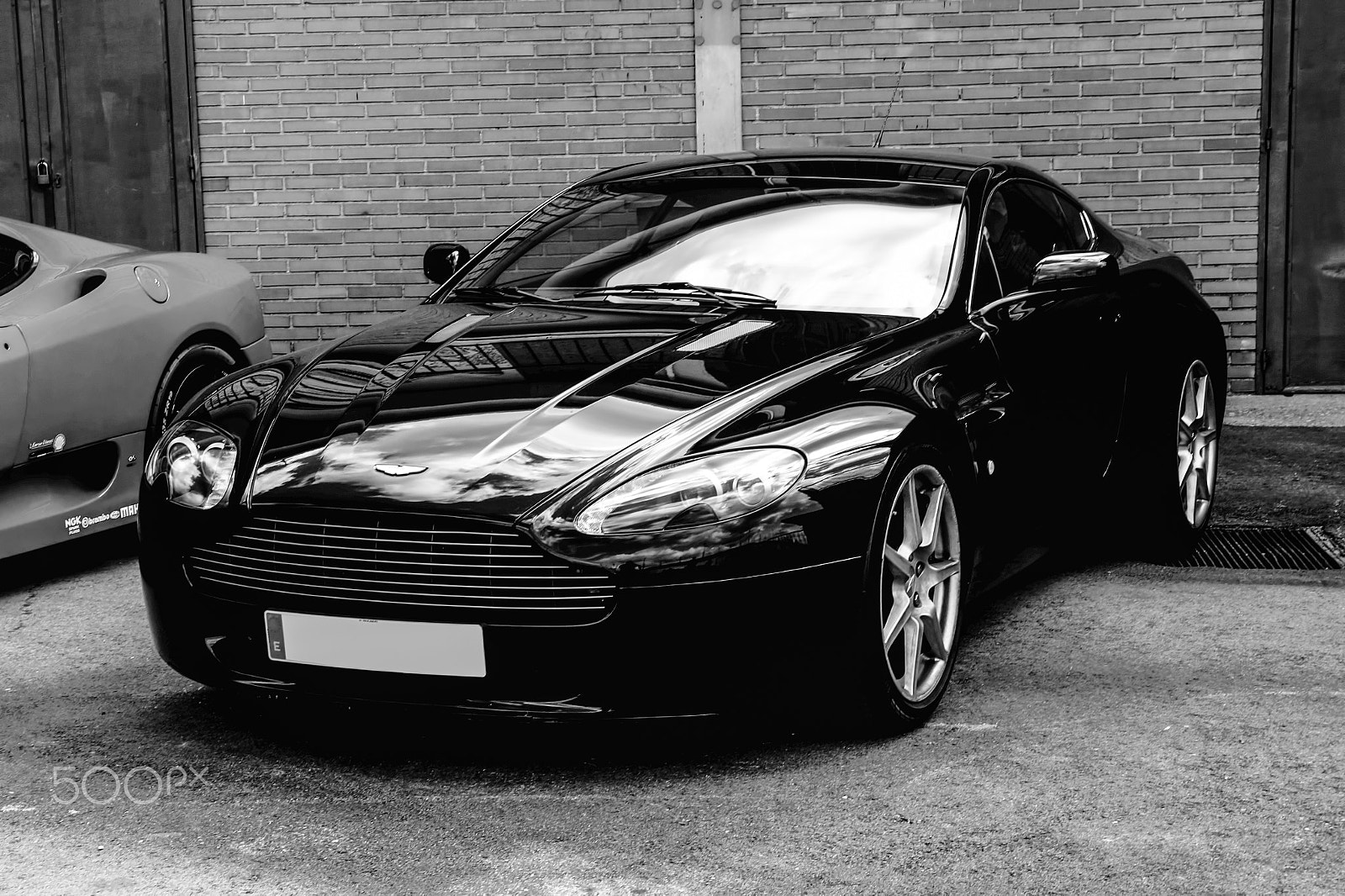 Sony Alpha a3000 sample photo. Aston martin vantage photography