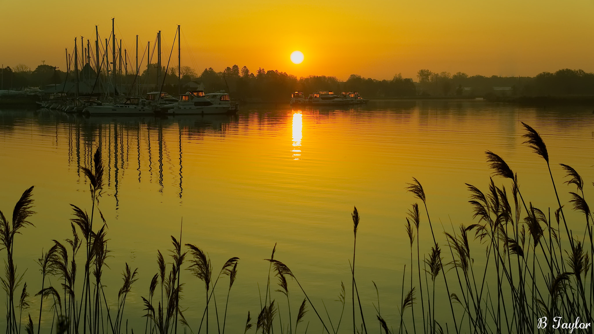 Sony SLT-A57 sample photo. Sunrise over whitby harbour photography